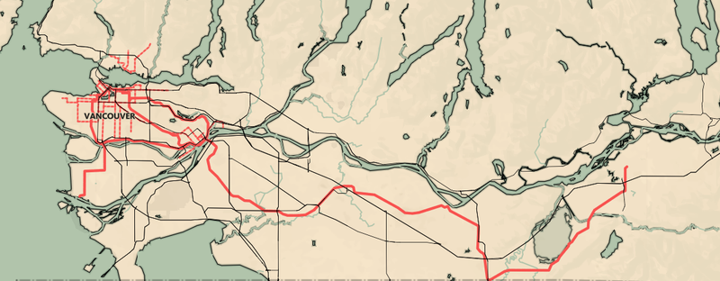 Illustration for article titled BC Electric Railway & Interurbans